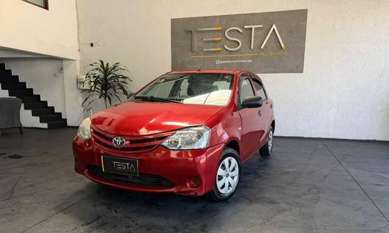 TOYOTA ETIOS 1.3 X 16V FLEX 4P MANUAL TOYOTA ETIOS 1.3 X 16V FLEX 4P MANUAL